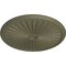 Ekena Millwork Leandros Ceiling Medallion (Fits Canopies up to 5"), 33 1/8"OD x 3 1/2"ID x 1 3/8"P, Spartan Stone CM33LESSF - alternate 3